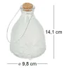 Attrape guêpes en verre chiné