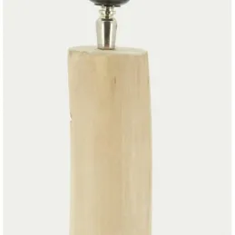Pied de lampe en bois d'eucalyptus