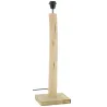 Pied de lampe en bois d'eucalyptus