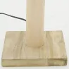 Pied de lampe en bois d'eucalyptus