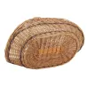 Panier à bûches en osier buff