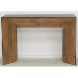 Console en pin recyclé Rewood
