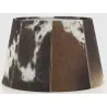 Abat-jour en peau de vache