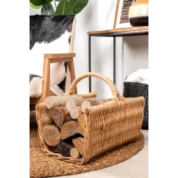 Panier à bûches en poelet