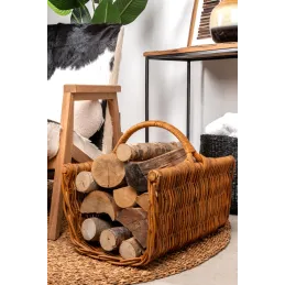 Panier à bûches en poelet