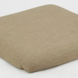 Fauteuil extérieur en teck et résine + coussin