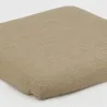 Fauteuil extérieur en teck et résine + coussin