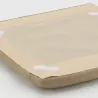 Fauteuil extérieur en teck et résine + coussin