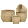 Maxi Cache-pots en jonc