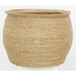 Maxi Cache-pots en jonc