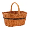 Panier Lucette en osier buff
