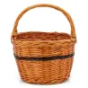 Panier Lucette en osier buff