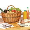 Panier Lucette en osier buff