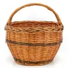 Panier Lucette en osier buff