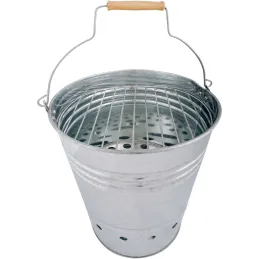 Seau barbecue en métal