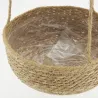 Suspension 3 pots en jonc naturel