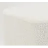 Tabouret carré enfant en coton bouclettes