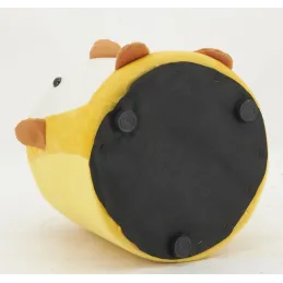 Pouf Pingouin en velours