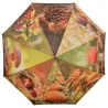 Grand parapluie bois et métal toile polyester