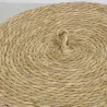 Boîtes de rangement en maïs naturel et blanc (lot de 3)