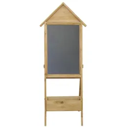 Tableau noir Maison sur pieds avec rangement