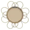 Miroir en rotin fleur 31 cm