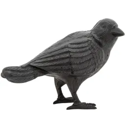 Corbeau  en fonte noire