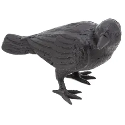 Corbeau  en fonte noire