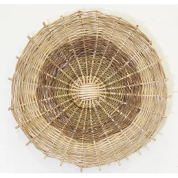 Décor mural en osier multicolore (lot de 3)