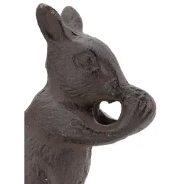 Ecureuil en fonte marron
