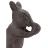 Ecureuil en fonte marron