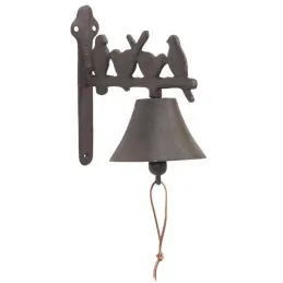Cloche Oiseaux en fonte