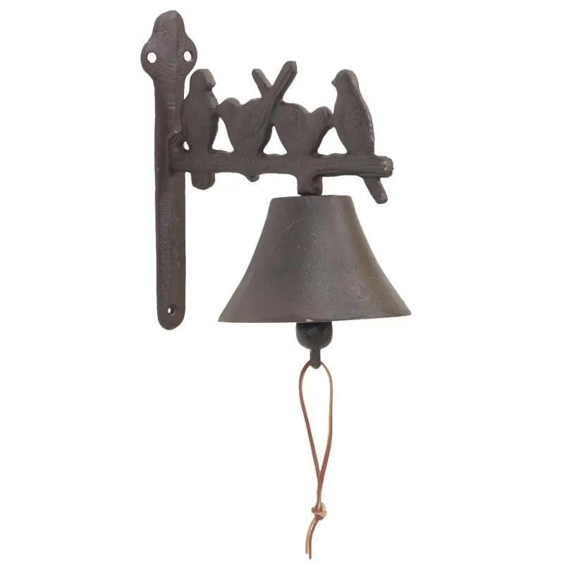 Cloche Oiseaux en fonte