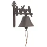 Cloche Oiseaux en fonte