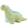 Cale-porte dinosaure en coton vert