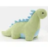 Cale-porte dinosaure en coton vert