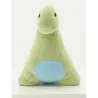 Cale-porte dinosaure en coton vert