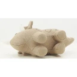 Cale-porte dinosaure en coton beige