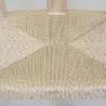 Chaise Ming en teck naturel et synthétique - outdoor