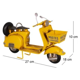 Scooter décoratif en métal Livraisons
