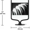 Cadre photo rotatif en aluminium Wishbone