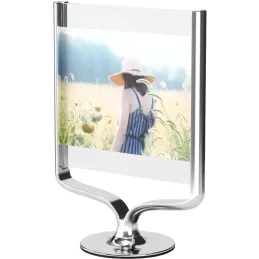Cadre photo rotatif en aluminium Wishbone