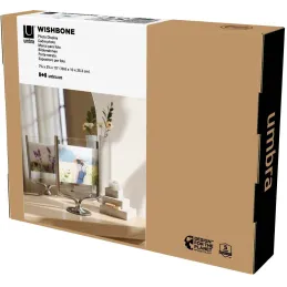 Cadre photo rotatif en aluminium Wishbone