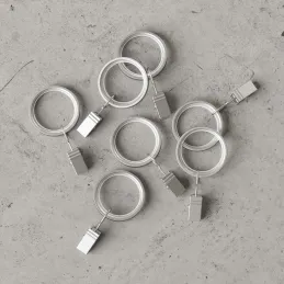 Anneaux à pinces Cappa (Lot de 7)