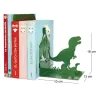 Serre-livres en métal Jurassic