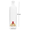 Bouteille décorative en verre Atlantis 1.2 L