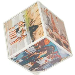 Cadre photo rotatif  6 faces Kube