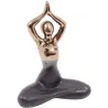 Statuette yoga en céramique Zoya