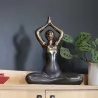Statuette yoga en céramique Zoya
