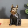 Statuette chien bouledogue en céramique Zoya